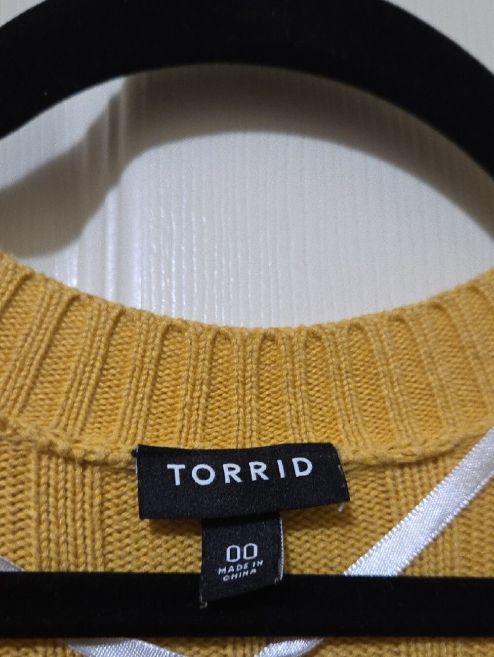 torrid Mustard Yellow Ribbed Button-Front Sweater - Picture 2 of 3